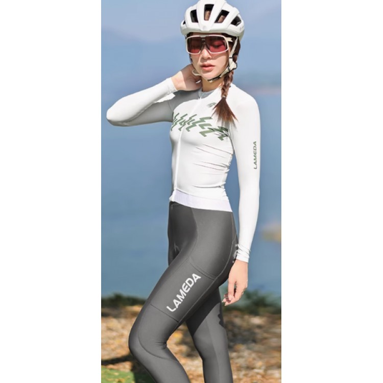 Lampda Spring and Summer Women's Split Cycling Pants - Lingfang, the Perfect Companion for Your Cycling Journey
